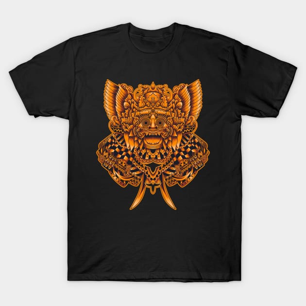 Balinese Mask T-Shirt by KINNFUL